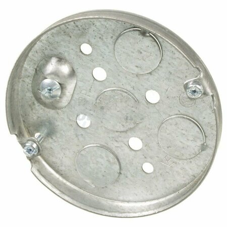 AMERICAN IMAGINATIONS Electrical Box, Junction Box, Steel, Round AI-37176